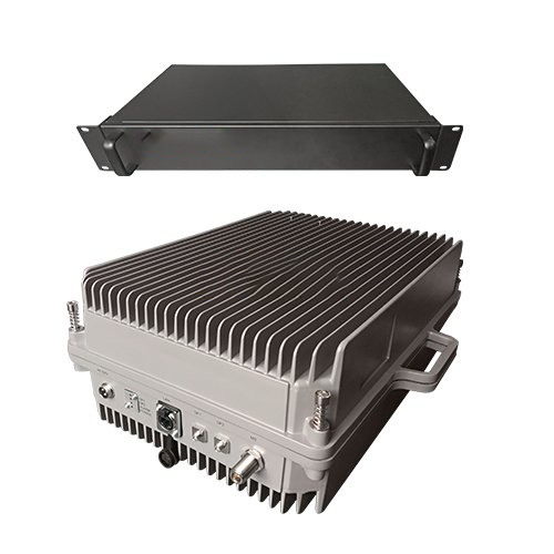  陇川350M PDT消防集群警用数字光纤直放站近远端机