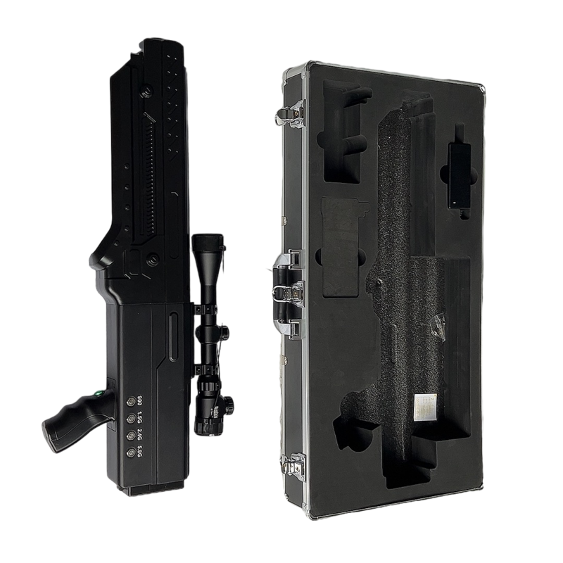  陇川手持便携式枪型低空防御反制四通道A型